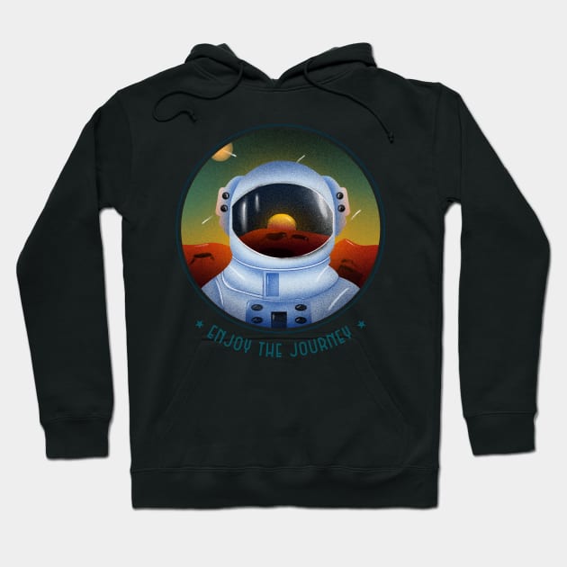 Enjoy the Journey 2 Hoodie by KreativPix